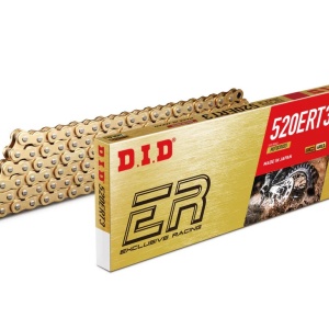 Kit de lant D.I.D Chain - Auriu lant 520 ERT, Non-sealed, pinion fata SUPERSPROX, foaie spate SUPERSPROX pentru KAWASAKI KX 250 (F) 4T 2004-2005