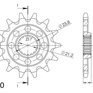 Kit de lant D.I.D Chain - Auriu lant 520 ERVT, X-Ring, pinion fata SUPERSPROX, foaie spate SUPERSPROX pentru SUZUKI RM-Z 450 2005-2007 - Img 3