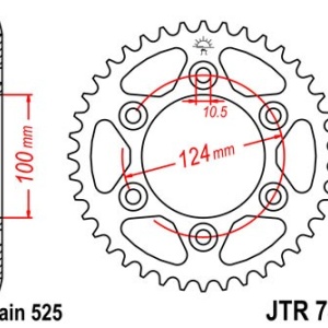 Kit de lant D.I.D Chain - Auriu lant 525 VX, X-Ring, pinion fata JT, foaie spate JT pentru DUCATI ST4 916 Sporttouring 1999-2003 - Img 5