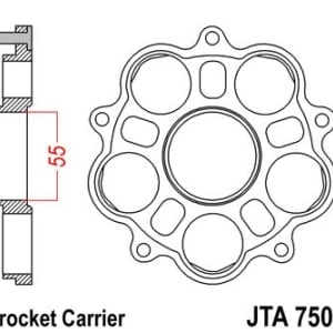 Kit de lant D.I.D Chain - Auriu lant 525 VX, X-Ring, pinion fata JT cauciucat, aluminiu foaie spate JT pentru DUCATI Monster 996 S4R 2004-2006 - Img 5