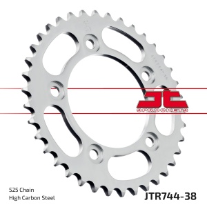 Kit de lant D.I.D Chain - Auriu lant 525 ZVM-X, X-Ring, pinion fata JT, foaie spate JT pentru DUCATI 749 S 2004-2006 - Img 6