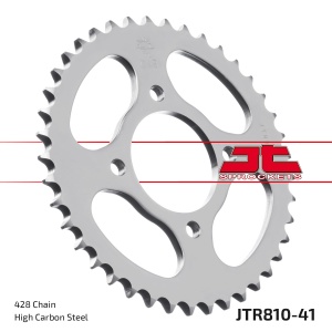 Kit de lant EK - Argintiu lant 428 SRO, O-ring, pinion fata SUPERSPROX, foaie spate JT pentru SUZUKI TU 125 XT 1999-2000 - Img 6