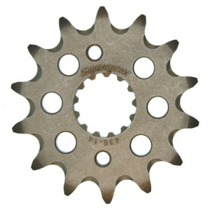Kit de lant EK - Argintiu lant 520 H, Non-sealed, pinion fata SUPERSPROX, foaie spate SUPERSPROX pentru SUZUKI RGV 250 1991-1996 - Img 2