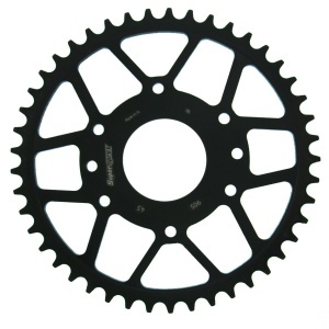 Kit de lant EK - Argintiu lant 520 SRO, O-ring, pinion fata JT cauciucat, foaie spate SUPERSPROX pentru KTM Duke 390 2013-2023 - Img 4
