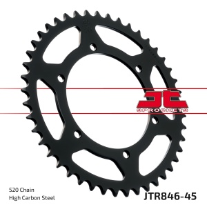 Kit de lant EK - Argintiu lant 520 SRO, O-ring, pinion fata JT, foaie spate JT pentru YAMAHA TDR 250 1988-1990 - Img 6