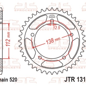 Kit de lant EK - Argintiu lant 520 SRX, X-Ring, pinion fata JT, foaie spate JT pentru HONDA X-ADV 750 2017-2025 - Img 6