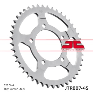 Kit de lant EK - Argintiu lant 525 SRX, X-Ring, pinion fata JT cauciucat, foaie spate JT pentru SUZUKI SV 650 / S 1999-2013 - Img 6