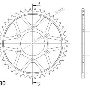 Kit de lant EK - Argintiu lant 530 DEX, X-Ring, pinion fata JT, foaie spate SUPERSPROX pentru KAWASAKI ZX-9R Ninja 900 1994-1997 - Img 5