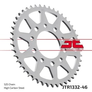 Kit de lant EK - Auriu lant 525 MVXZ, X-Ring, pinion fata JT cauciucat, foaie spate JT pentru HONDA XRV 750 Africa Twin 1990-1992 - Img 6
