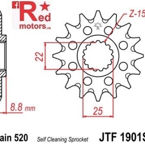 Kit lant DID GOLD pentru KTM 450 EXC / 525 EXC / 525 XC - Img 2