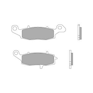 Placute de frana BREMBO 07KA19SA