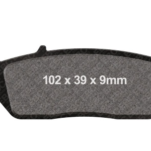 Placute de frana EBC SFAC142