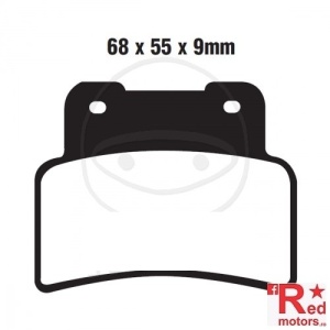 Placute frana fata SINTERED HH EBC 68x55x9 pentru Kymco Xciting 400