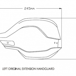 Protectii de maini PUIG EXTENSION 3763F dark smoke - Img 1