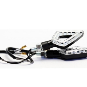 Semnale LED (2 buc) MOTION STUFF Negru