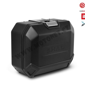 Set complet de cutii de aluminiu laterale, 36L / 36L, SHAD TERRA NEGRU, include kit montare SHAD HONDA NC 750 X 2021- - Img 3