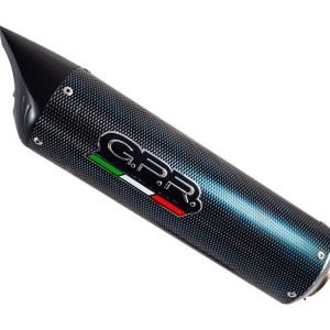 Slip-on exhaust GPR TIBURON H.94.TIBPO Carbon look