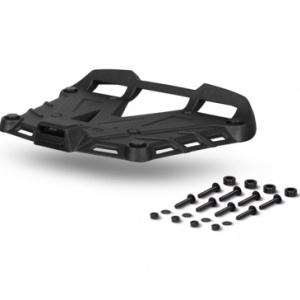 Top case standard plate SHAD TERRA D1BTRPA2 aluminium Negru