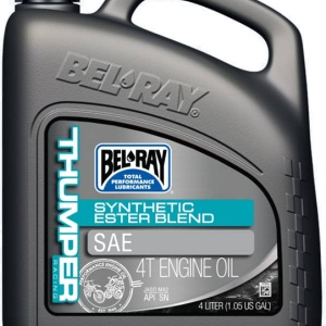 Ulei de motor Bel-Ray THUMPER RACING SYNTHETIC ESTER BLEND 4T 15W-50 4 l