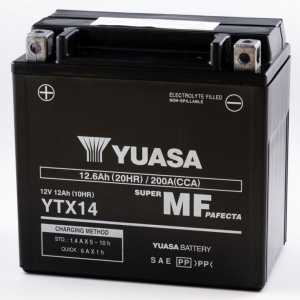 Baterie activata din fabrica YUASA YTX14