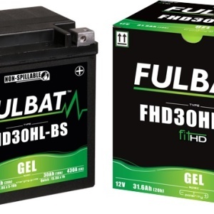Baterie cu gel FULBAT FHD30HL-BS GEL (Harley.D) (YHD30HL-BS GEL) - Img 2