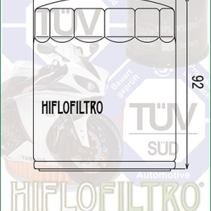 Filtru de ulei HIFLOFILTRO HF170B Negru - Img 2