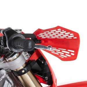 Handguard POLISPORT MX FORCE 8308700002 with universal handlebar mounting kit Alb - Img 5