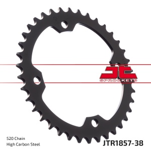 Kit de lant D.I.D Chain - Argintiu lant 520 VX, X-Ring, pinion fata JT, foaie spate JT pentru ATV YAMAHA YFM 350 Raptor 2004-2013 - Img 6