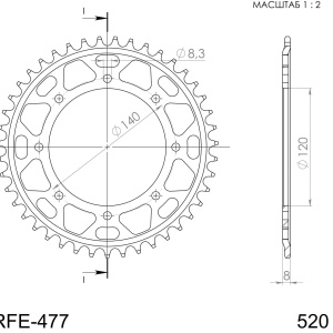 Kit de lant D.I.D Chain - Argintiu lant 520 VX, X-Ring, pinion fata SUPERSPROX, foaie spate SUPERSPROX pentru KAWASAKI KLR 600 1984-1990 - Img 5