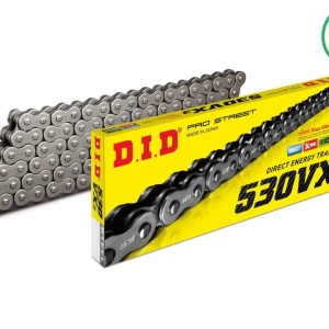 Kit de lant D.I.D Chain - Argintiu lant 530 VX, X-Ring, pinion fata JT cauciucat, foaie spate SUPERSPROX pentru SUZUKI GSX 750 F 1999-2006