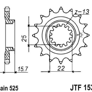Kit de lant D.I.D Chain - Auriu lant 525 ZVM-X, X-Ring, pinion fata JT cauciucat, foaie spate SUPERSPROX pentru KAWASAKI ZX-6R 600 Ninja (<2002) 1998-2002 - Img 3