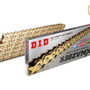 Kit de lant D.I.D Chain - Auriu lant 530 ZVM-X, X-Ring, pinion fata JT cauciucat, foaie spate JT pentru TRIUMPH Sprint 955 ST 1999-2004