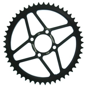 Kit de lant EK - Argintiu lant 428 SHDR, Non-sealed, pinion fata SUPERSPROX, foaie spate SUPERSPROX pentru YAMAHA TT-R 125 2000-2001 - Img 3