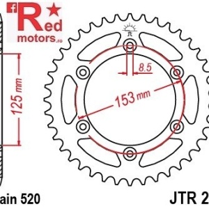 Kit lant DID GOLD pentru Honda CRF250X 2004-2016 - Img 3