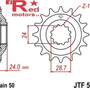 Kit lant DID GOLD PRO-STREET X-Ring 530 ZVM-X pentru Kawasaki ZZ-R1100 (ZX1100 C1-C3) 1990-1992 - Img 2