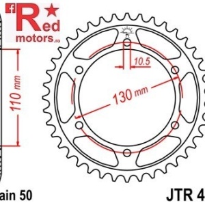 Kit lant DID GOLD PRO-STREET X-Ring 530 ZVMX pentru Yamaha XJR1300 (5WM) 2007-2015 - Img 3