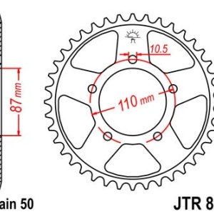 Kit lant DID pentru Suzuki GSF600 Bandit 2000-2004 - Img 3