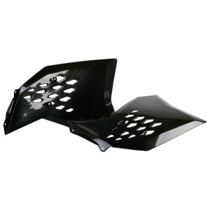 Radiator scoops POLISPORT 8428200001 (pereche) Negru
