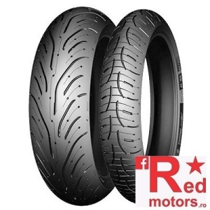 Set anvelope/cauciucuri moto Michelin Pilot Road 4 GT 120/70 R17 58W + 180/55 R17 73W - Img 2