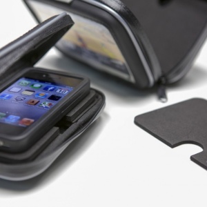 Suport telefon SHAD 120x70 mm X0SG20H prindere pe ghidon 3,8" - Img 2