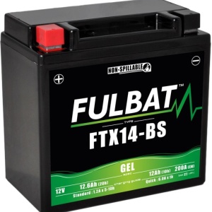 Baterie cu gel FULBAT FTX14-BS GEL (YTX14-BS GEL)