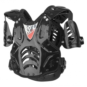 Chest Protector POLISPORT XP2 ADULT 8000300013 black/silver/black