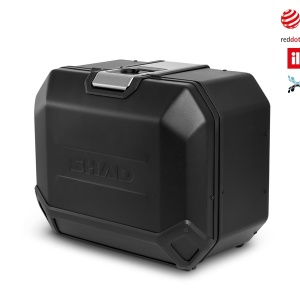 Complete set of aluminum cases SHAD TERRA BLACK, 55L topcase + 36L / 47L side cases, including mounting kit and plate SHAD CF Moto 800MT - Img 2