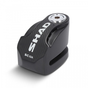 Disc lock with alarm SHAD SC62A C0S6200A Negru pin 10mm