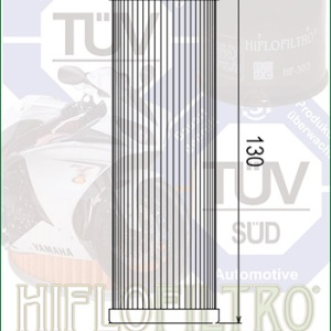 Filtru de ulei HIFLOFILTRO HF159 - Img 2