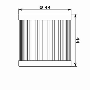Filtru de ulei MIW S3015 (alt. HF139) - Img 2