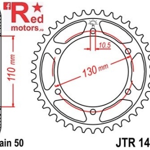 Foaie/pinion spate JTR1479.47 530 cu 47 de dinti