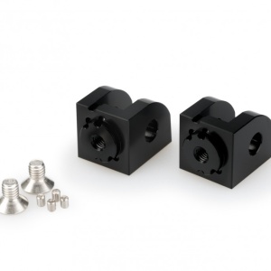 Footpeg adapters PUIG 20883N ajustabila Negru