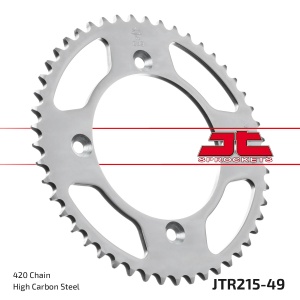 Kit de lant D.I.D Chain - Argintiu lant 420 D, Non-sealed, pinion fata JT, foaie spate JT pentru HONDA CR 80 R / RB 1985 - Img 6
