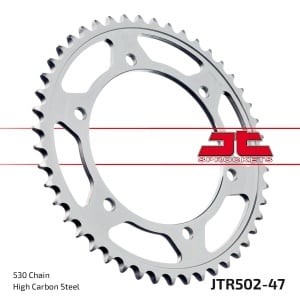 Kit de lant D.I.D Chain - Argintiu lant 530 VX, X-Ring, pinion fata SUPERSPROX, foaie spate JT pentru KAWASAKI GPX 750 R 1987-1988 - Img 6